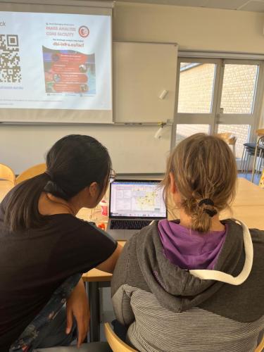 DBI INFRA Image Analysis Core Facility visiting the Aarhus BioImaging Core Facility. 