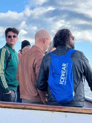 Sebastian J Kjeldgaard-Nintemann from CAB  with Thomas Hartig Braunstein and Cristiano de Benedetto from CFIB at BNMI in Gothenburg.